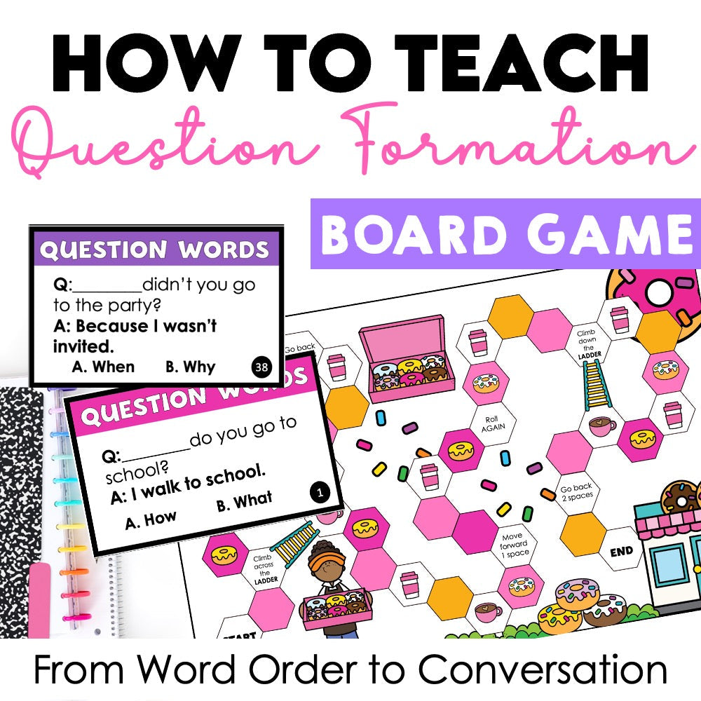 How to Teach English Question Formation: Games and Activities