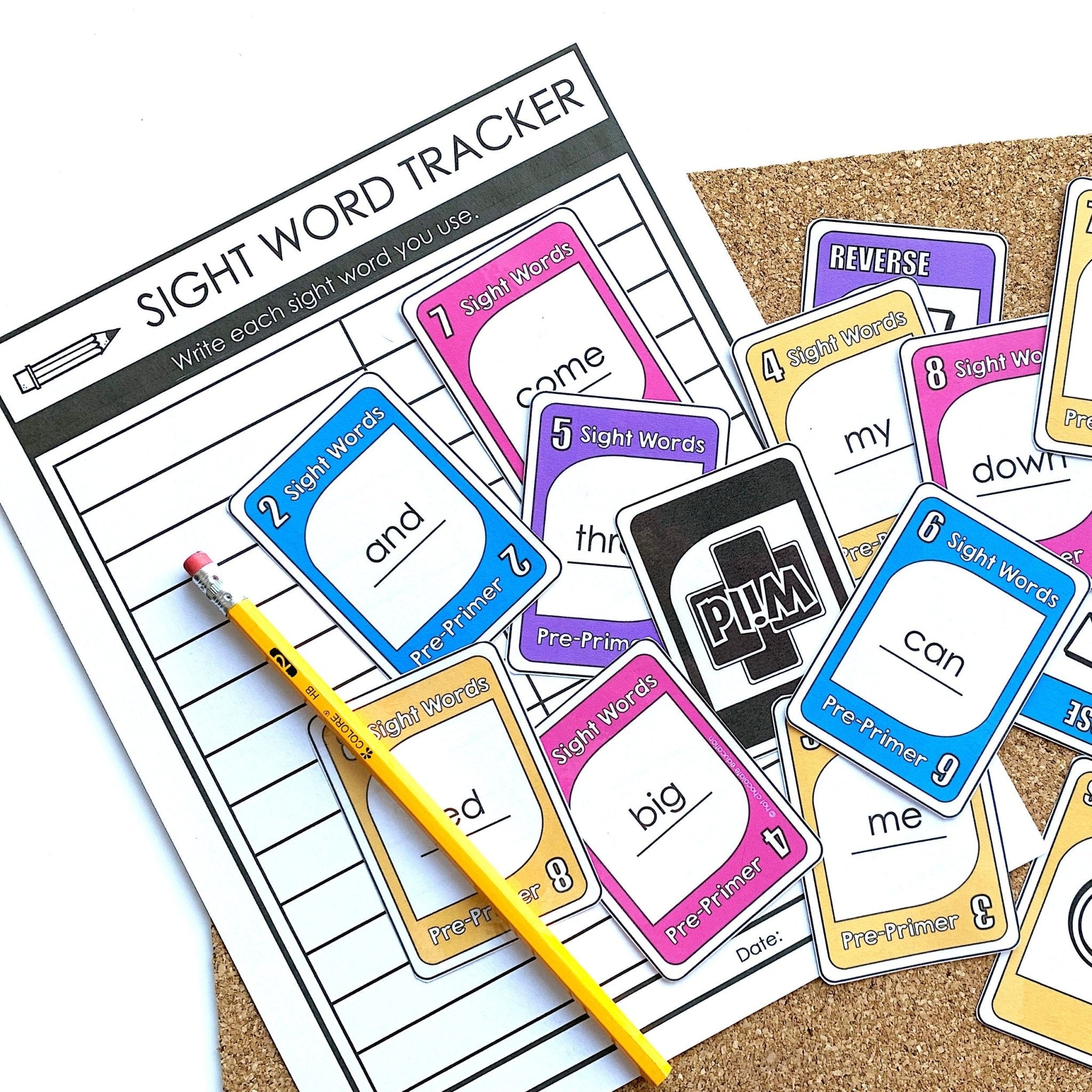 Sight Words | Dolch | Fry - Hot Chocolate Teachables