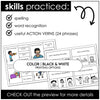 Action Verb CLIP CARDS - Present Continuous Verb Recognition Activity - Hot Chocolate Teachables