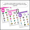 Alphabet Picture Dictionary from A to Z - Spelling & Writing Notebook Reference - Hot Chocolate Teachables