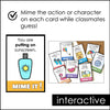 Summer Vacation Charades - Action Verb Miming Game for Kids - Hot Chocolate Teachables