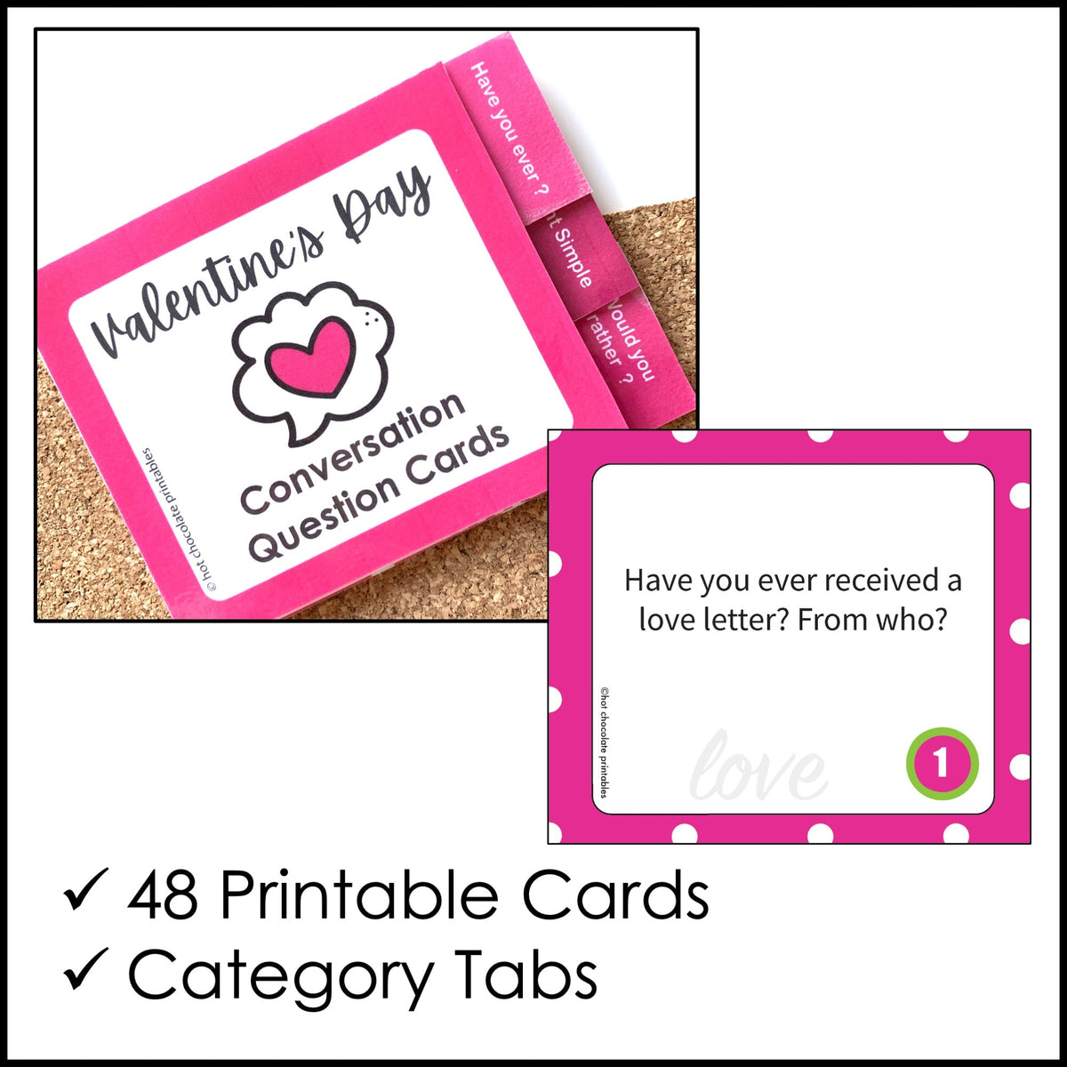 Valentine’s Day ESL Conversation Questions – Present Simple & Present Perfect - Hot Chocolate Teachables
