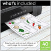 Vegetable Vocabulary CLIP CARD activity task cards for ELL - ESL - EFL - Hot Chocolate Teachables