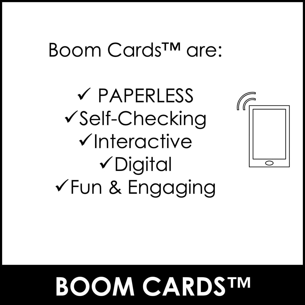 Action Verb BOOM CARDS Past Continuous Verb Tense Activity - Hot Chocolate Teachables