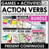 Action Verbs | Present Continuous Games | Activities | Worksheets | Lessons - Hot Chocolate Teachables