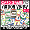 Action Verbs | Present Continuous Games | Activities | Worksheets | Lessons - Hot Chocolate Teachables