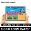 Adjectives: Describe the noun! BOOM CARDS – Interactive Digital Task Cards - Hot Chocolate Teachables