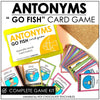 ANTONYM - GO FISH Card Game - Opposite Words Vocabulary Task Box - Hot Chocolate Teachables