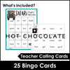 Beginning Sight Word Practice | Bingo Game ESL | Kindergarten | First Grade - Hot Chocolate Teachables