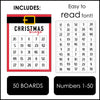 Christmas Bingo Numbers 1-50 - Hot Chocolate Teachables