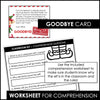 Classroom Elf Welcome Kit - Elf in our Classroom December Behavior Incentive - Hot Chocolate Teachables