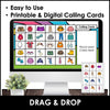 Clothes Vocabulary Building Bingo Game BUNDLE - Print & Digital Versions - Hot Chocolate Teachables