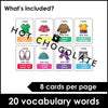 Clothing Vocabulary Card Game: I have / Who Has? Matching Activity - Hot Chocolate Teachables