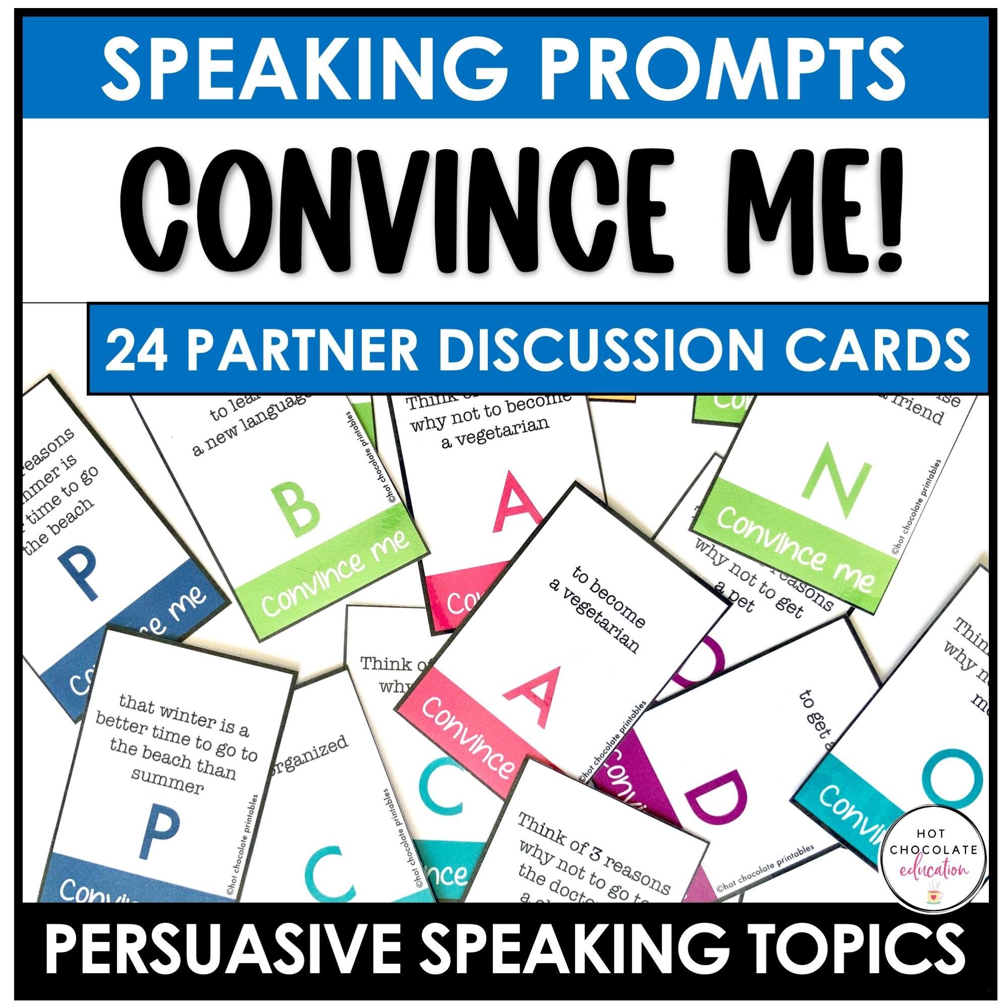 Conversation Card Bundle: Over 640 conversation questions - Hot Chocolate Teachables