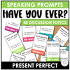 Conversation Topic BUNDLE | ESL Speaking Skills Question Cards - Hot Chocolate Teachables