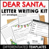 Dear Santa - Christmas Letter Writing Template Kit for ESL - Hot Chocolate Teachables