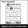 Easter Alphabet Fluency Bingo Game Bundle - Hot Chocolate Teachables