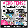 ESL Grammar Board Game Bundle - Parts of Speech - Verbs - Questions & Sentences - Hot Chocolate Teachables