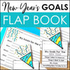 ESL New Year Goals Writing Activity | New Year's Resolutions FLAP BOOK - Hot Chocolate Teachables