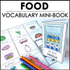 Food and Drink Vocabulary Mini-Book | What's in my fridge? - Hot Chocolate Teachables