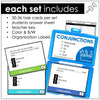 Grammar Task Cards Bundle - WH Questions, Past & Future Verb Tenses - A2 B1 ESL - Hot Chocolate Teachables