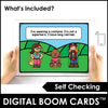 Guess Who? Describing People - Interactive Digital Boom Card - Hot Chocolate Teachables