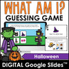 Halloween Vocabulary Guessing Game: What am I? for Google Slides™ - Hot Chocolate Teachables