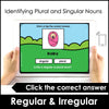 Identifying Nouns - Is it PLURAL or SINGULAR? Digital Boom Cards™ - Hot Chocolate Teachables