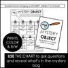 Mystery Bag | Object Guessing Game | Asking and Answering WH Questions - Hot Chocolate Teachables