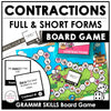 Parts of Speech Board Game BUNDLE: Nouns, Verbs, Prepositions of Place - Hot Chocolate Teachables