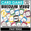 Past Simple Irregular Verbs Card Game: Change the verb from Present to Past - Hot Chocolate Teachables