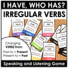 Past Simple Irregular Verbs Game: I have-Who has? - Hot Chocolate Teachables