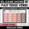 Past Tense Verbs : Regular and Irregular Games & Activities BUNDLE - Hot Chocolate Teachables