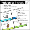 Present Continuous Tense Task Cards : Verb Conjugation in Sentences - Hot Chocolate Teachables