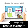 School and Classroom Basic Vocabulary Boom Cards - Hot Chocolate Teachables