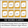 Sight Word Card Game | 2nd Grade Dolch Aligned - Plays like UNO - Hot Chocolate Teachables