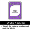 Sight Word Card Game | Primer Dolch Aligned - Plays like UNO - Hot Chocolate Teachables