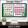 Spring - Easter Digital BINGO Game - Vocabulary Building - Google Slides™ - Hot Chocolate Teachables