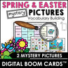 Spring - Easter Vocabulary Digital Mystery Picture | Boom Cards™ - Hot Chocolate Teachables