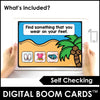 Summer Vocabulary Boom Cards™ Digital Interactive Task Cards - Hot Chocolate Teachables