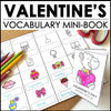 Valentine's Day Mini-Book Activity | Holiday Vocabulary Picture Dictionary - Hot Chocolate Teachables