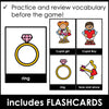 Valentine's Day Vocabulary Bingo ESL / EFL / ELL - Hot Chocolate Teachables