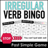 Verb Games Bundle: Past Simple Regular and Irregular Verbs - Hot Chocolate Teachables