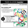 WH Question Card Game - What, When, Where & Why - Hot Chocolate Teachables