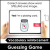 What am I? ESL Vocabulary Guessing Game BOOM CARDS - OBJECTS - Hot Chocolate Teachables